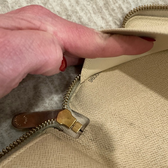 ✨💎FULL INCLUSION💎✨LOUIS VUITTON Damier Azure Zippy Organizer Wallet w/COA - Picture 8 of 10